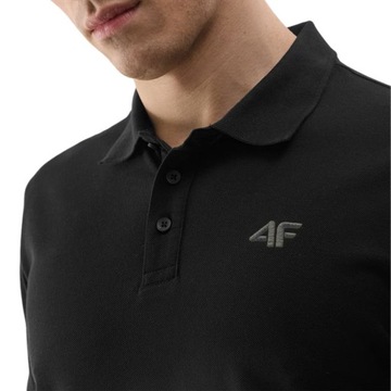 Men's Men's T -Fish Вышитый логотип 4F Sports T -Frish ежедневно