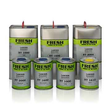 FRESH - Lakier Bezbarwny MATOWY ST1610 HS 1L+0,5L