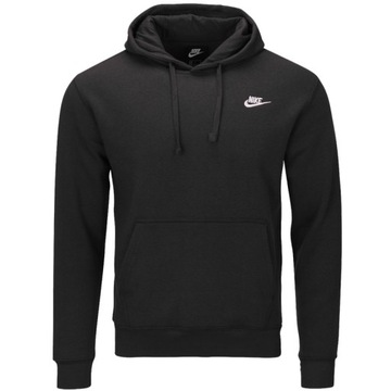 Nike ocieplana bluza męska kangurka czarna dresowa BV2654-010 M
