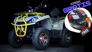 Quad ATV MIKILON HUMMER 200cc LED Hak Wyciągarka Alufelgi HOMOLOGACJA