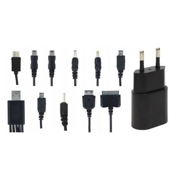 Ładowarka uniwersalna do telefonów USB 10w1