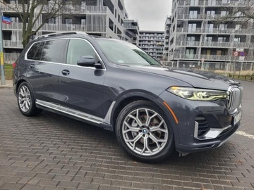BMW X7 SUV 3.0 40i 340KM 2019 BMW X7 xDrive40i 3.0l benzyna 340KM*Serwisowany w ASO*4 lata w 1 rękach
