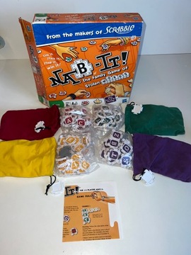 Gra angielska NAB-IT! the family game of stolen words NOWE EL Hasbro
