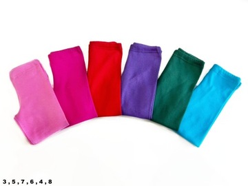 GETRY LEGGINSY DZIECIĘCE CIEPŁE OCIEPLANE r.116