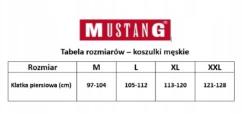 Мужская футболка с круглым вырезом Мустанг размер L