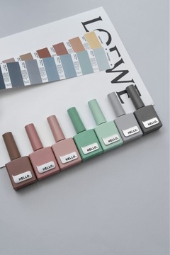 HELLO Tint Base Пепельная база для маникюра 15 мл