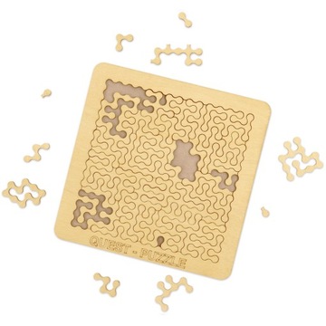 ESC WELT Quest Puzzle - 40 elementowe Drewniane Puzzle Prezent na Pieniądze