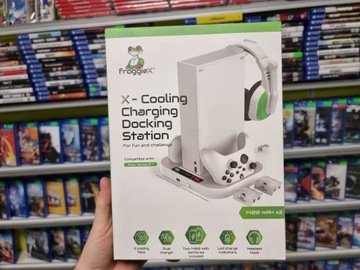 ОХЛАЖДАЮЩАЯ ПОДСТАВКА ЗАРЯДНОЕ УСТРОЙСТВО ДОК-СТАНЦИЯ ДЛЯ XBOX SERIES S FROGGIEX