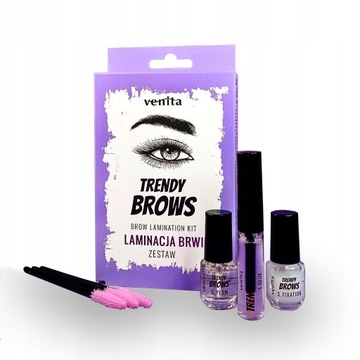 VENITA ZESTAW DO LAMINACJI LAMINACJA LIFTING BRWI