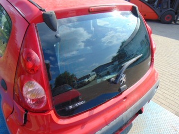 VÍKO KUFRU KUFRU SKLO (OKNO) PEUGEOT 107