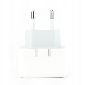 БЫСТРОЕ ЗАРЯДНОЕ УСТРОЙСТВО 2X USB-C + 2X КАБЕЛЬ ДЛИНОЙ 1М ДЛЯ IPHONE