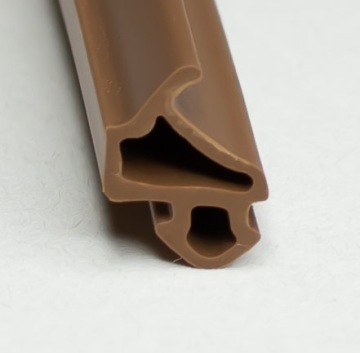 VEKA S-1127 КОРИЧНЕВЫЙ УПЛОТНИТЕЛЬ ПВХ 10 м