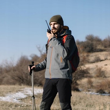 KRÓTKOFALÓWKI WALKIE TALKIE RADIOTELEFON DUŻY ZASIĘG 5W 1500 mAh