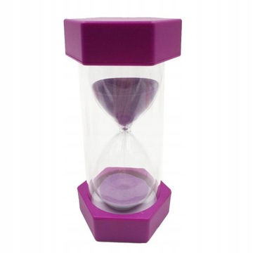 Plastikowa Klepsydra 2 Minuty-Fioletowy