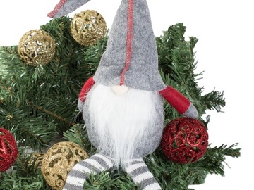 Гномик НИКОЛАЙ, гномик, рождественский гномик под елкой