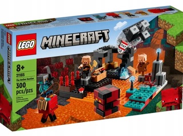 ПОДАРОЧНЫЙ НАБОР LEGO MINECRAFT NETHER BASTION NETHER MAGMA TNT XXL