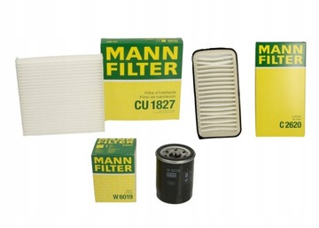 MANN-FILTER C 2620 FILTR VZDUCHU + 2 JINÉ PRODUKTY