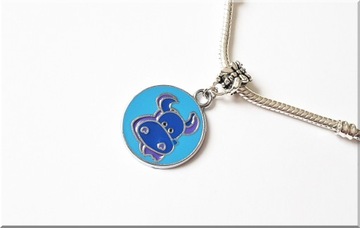 METALOWA MODUŁOWA ZAWIESZKA CHARMS BYK O20