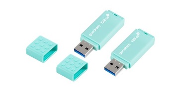 Флэш-накопитель GOODRAM 2x128 ГБ UME3 CARE USB3.2 Gen1, комплект из двух штук