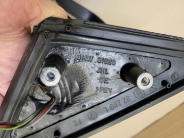 НАРУЖНОЕ ЛЕВОЕ ЗЕРКАЛО 5 PIN BMW 5 E39 LIFT OE EUROPA TOLEDOBLAU