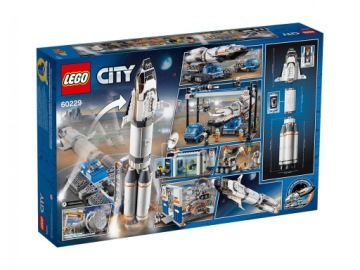LEGO 60229 CITY Транспортная ракета в сборе КОШАЛИН
