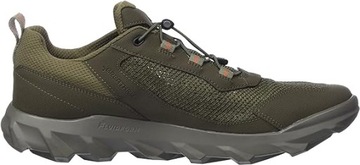 ECCO BUTY SPORTOWE KHAKI NISKIE MĘSKIE 44 ŻCA