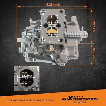 KARBURÁTOR DO COROLLA 3K 4K 21100-24034 21100-24045 SUZUKI