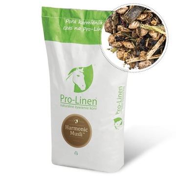 Pro-Linen Harmonic Musli Pełnoporcjowa pasza bez nadpobudliwości i owsa20kg