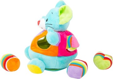 SORTER MYSZKA miękka 2w1 sensoryczna MASKOTKA
