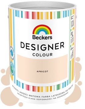 Farba Beckers Designer Colour Apricot 5 l