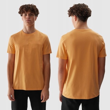 T-SHIRT 4F KOSZULKA MĘSKA BAWEŁNIANA SPORTOWA SS24