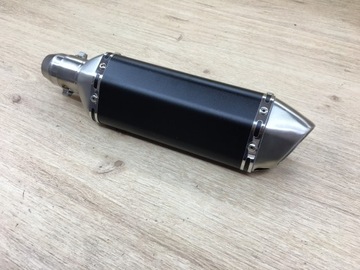 Спортивный выхлопной наконечник, глушитель, тюнинг, черный