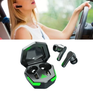 Беспроводные игровые наушники Bluetooth с интеллектуальным шумоподавлением и низким энергопотреблением