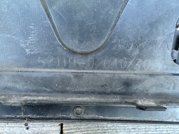 NÁRAZNÍK PŘEDNÍ TOYOTA AURIS I 1 E15 FACELIFT HYBRID HYBRIDNÍ 52119-02C40