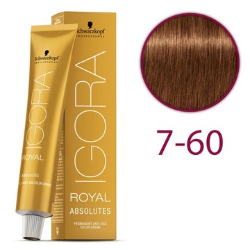 Schwarzkopf Professional Anti-Age 7-60 Mittelblond Farba Do Włosów 60 Ml