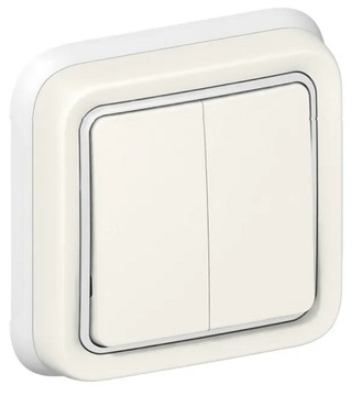 Wyłącznik podwójny IP55 - PLEXO 069855