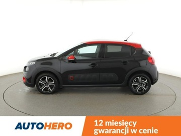 Citroen C3 III Hatchback 1.2 PureTech 82KM 2017 Citroen C3 Shine grzane fotele PDC LED tempomat, zdjęcie 1