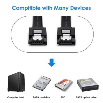 Кабель SATA III 6 Гбит/с, 3 шт., кабель SATA 40 см