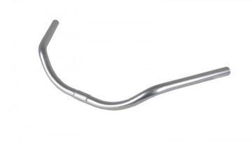 Kierownica retro cruiser srebrna 610 mm