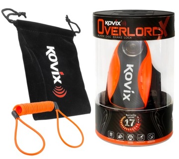 BLOKADA TARCZY Z ALARMEM 120db KOVIX KNX10 +GRATIS