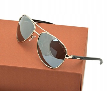 СОЛНЦЕЗАЩИТНЫЕ ОЧКИ PILOTKI ПОЛЯРИЗОВАННЫЕ ДЛЯ ЗЕРКАЛЬНЫХ ОЧКОВ Унисекс SUNSHINE UV400 Мужские