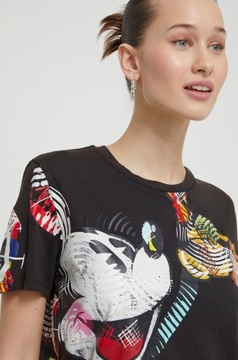 DESIGUAL KOSZULKA T-SHIRT M DB583