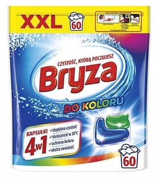 Капсулы для стирки Bryza 4в1 Color 2х60 шт.