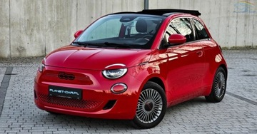 Fiat 500 FIAT 500E RED elektryk CABRIO wyjatkowy