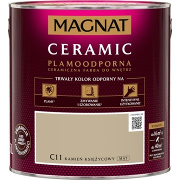 Farba Magnat Ceramic C11 Kamień Księżycowy 2,5L