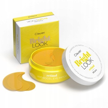 Płatki Żelowe Pod Oczy Retinol 60 Sztuk Bright Look