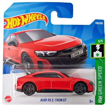HOT WHEELS AUDI RS E-TRON GT HW GREEN SPEED 5/5 HCX39