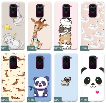 ЧЕХОЛ для Xiaomi REDMI ПРИМЕЧАНИЕ 9 + СТЕКЛЯННЫЙ КОРПУС