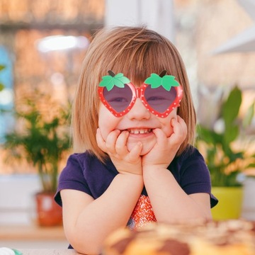 ДЕТСКИЕ СОЛНЦЕЗАЩИТНЫЕ ОЧКИ LUAU ДЛЯ МАЛЫШЕЙ ДЕВОЧКИ