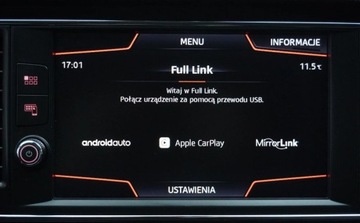 Seat Leon III Hatchback Facelifting 1.5 EcoTSI 130KM 2019 Seat Leon Bezwypadkowy Serwisowany 1-Wlasciciel FR Navi Led Asystenci Piek, zdjęcie 23